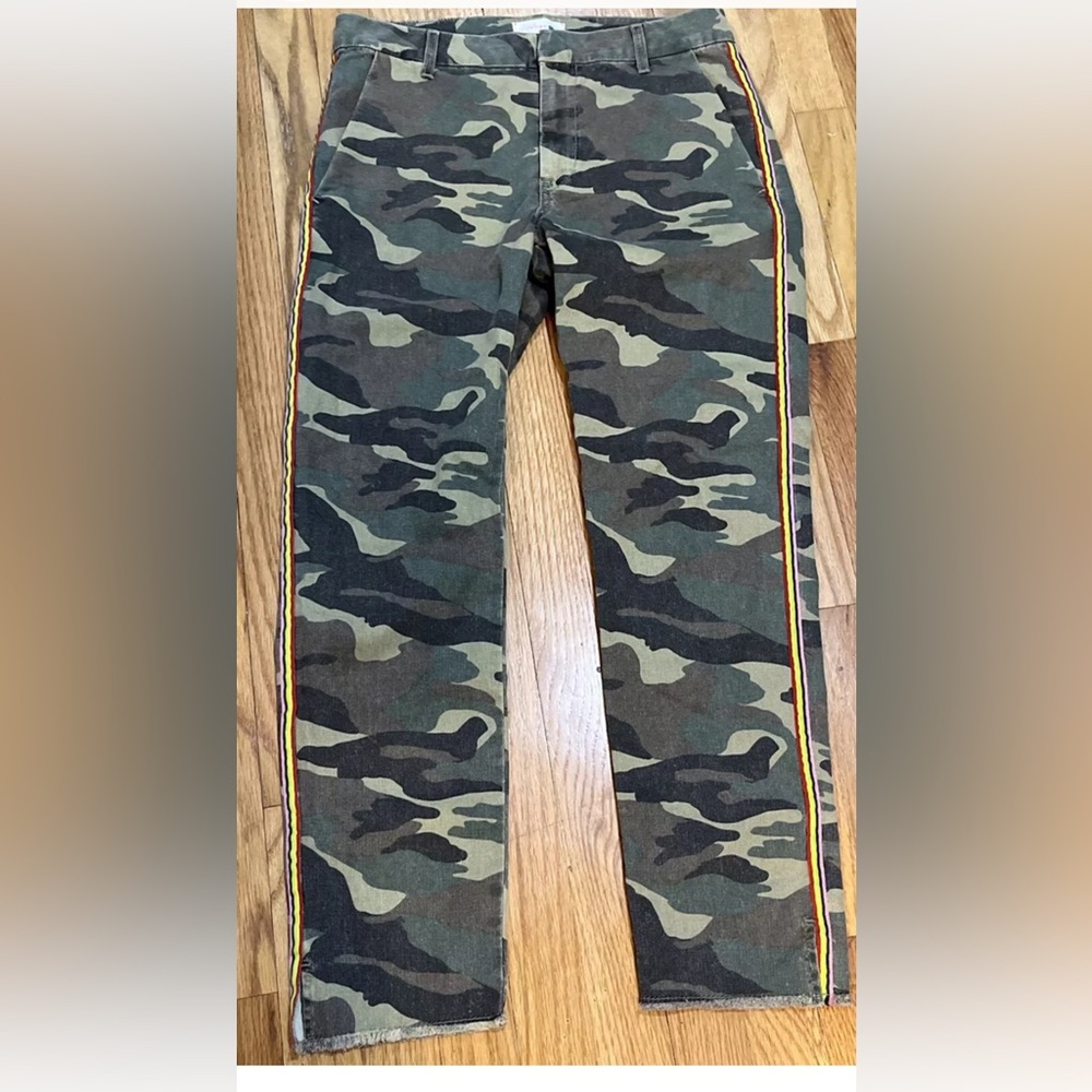 Sundry 100% Cotton Camo Pants Made In USA Size 27 camouflage